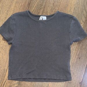 Divided Charcoal Short Sleeve Tee
